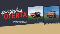 Oferta specjalna na rozsiewacze AXIS M 25 EMC oraz AXIS M 30.2 EMC ISO VS PRO