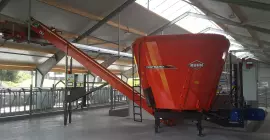 Widok na zestaw stacjonarny CENTRAMIX w środku