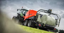 FBP 3135 Kombinacja prasa - owijarka ISOBUS w działaniu