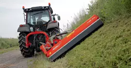 Rozdrabniacz TBE 22 podczas pracy