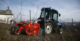 Rozdrabniacz TRP 95 podczas pracy