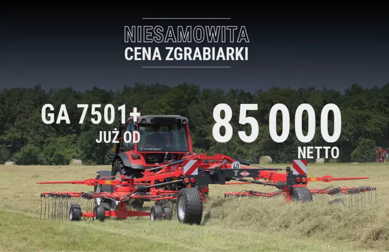 Promocja na zgrabiarki KUHN! GA 7501+ i GA 6501 P – wydajność w najlepszej cenie!