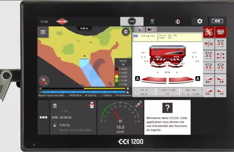 terminal magistrala ISOBUS