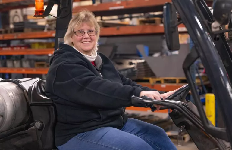 Kuhn North America Employee Forklift Driver