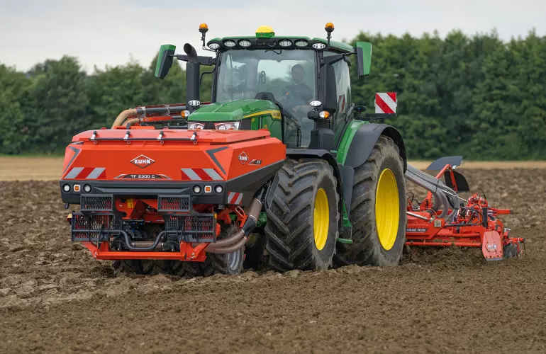 TF 2300C at work in the field