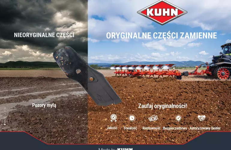 części oryginalne KUHN