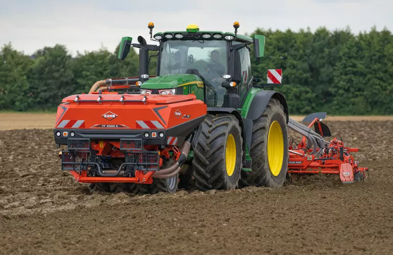 TC2300C at work in the field at work in the field