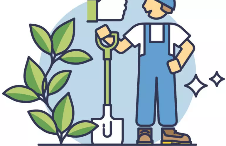 manpower if economically possible can reduced carbon footprint