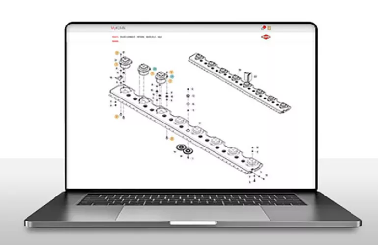KUHN spare parts catalogue