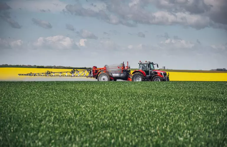 Rampe de pulvérisateur agricole