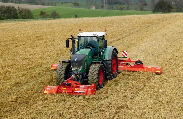 Rozdrabniacz BP 8300 w pracy