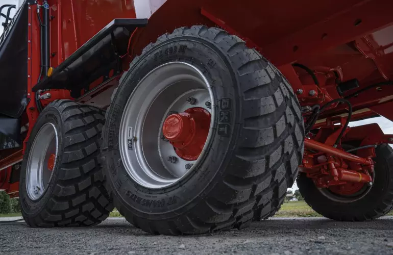 Oś wózka na PROFILE 2.M