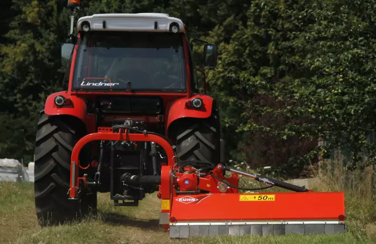 Rozdrabniacz TB 16 podczas pracy