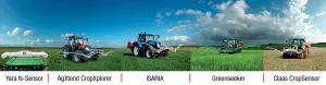 range of various plant sensors compatible with KUHN cci terminals