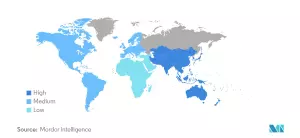 global precision farming market industry growth rate by geography