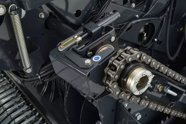 Hydrauliczne odłączanie napędu rotora