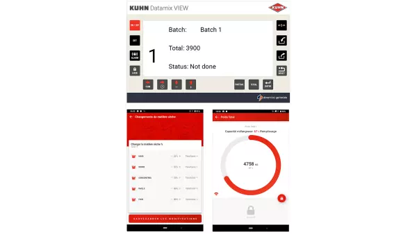 Korzystając z programowalnych systemów ważenia DG600 i DG8000-IC, możesz wybrać jedno z cyfrowych urządzeń do sterowania systemem ważenia wozu paszowego.