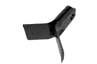 Y-noże dostosowane do rozdrabniania resztek pożniwnych