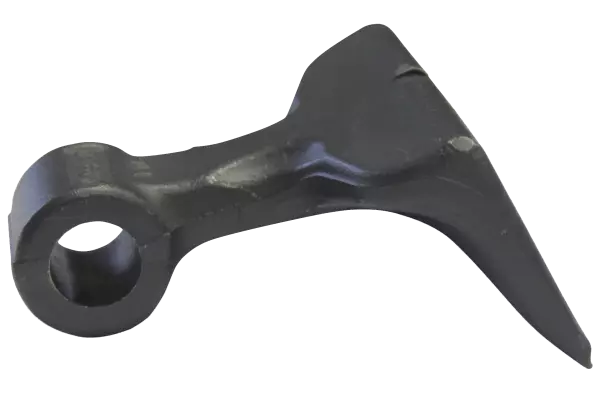 Noże młotkowe w rozdrabniaczach BV w przypadku uderzenia w rurę rotora nie powodują wgnieceń.