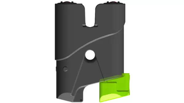 Lekki zbiornik łatwy w płukaniu i opróżnianiu