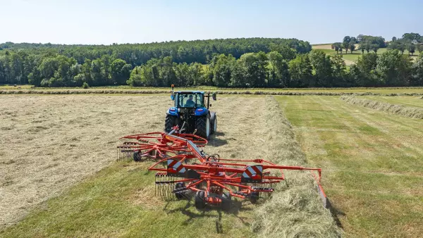 GA 6632+ w pozycji transportowej