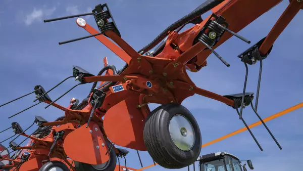 Małe wirniki montowane w przetrząsaczach GF 17003 T i GF 15003 T oferują wiele korzyści.