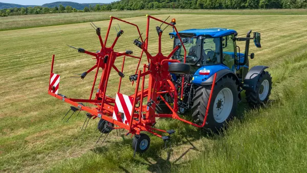 Bezpieczeństwo na drodze z przetrząsaczem GF 5903