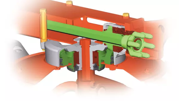 Oszczędzaj czas dzięki wytrzymałym obudowom karuzel w przetrząsaczu GF 8700
