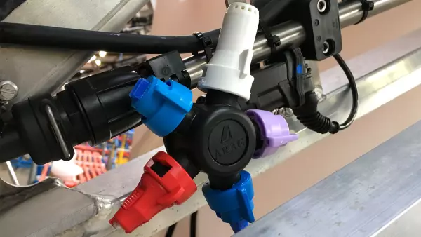 Obieg ciągły z elektrycznym sterowaniem rozpylaczami CCE