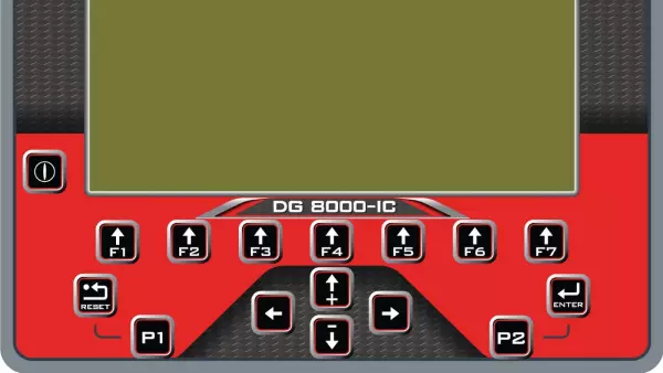 Terminal KUHN DG8000 w połączeniu z oprogramowaniem DTM PRO umożliwia przesyłanie danych.