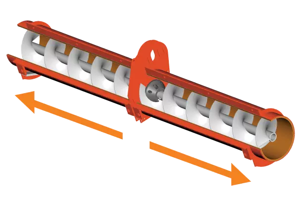 Dwustronne odkładanie rozdrobnionego materiału za pomocą modelu SDS jest idealnie dostosowane do winnic