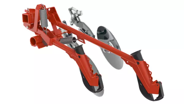 Dwutalerzowe sekcje wysiewające