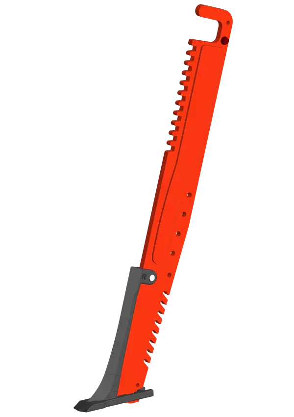 System szybkiego montażu dłuta pozwala zaoszczędzić sporo czasu podczas jego wymiany.