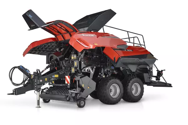 Konstrukcja prasy zapewnia operatorowi doskonałą dostępność i bezpieczeństwo.