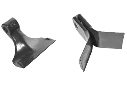 Wybierz noże młotkowe lub Y-noże w zależności od swoich potrzeb.