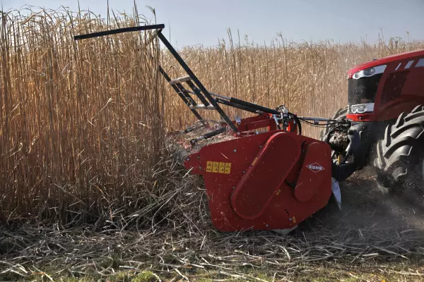 Łatwiejsze podbieranie każdego typu materiału niezależnie od jego ilości za pomocą rozdrabniacza WS 320 BIO