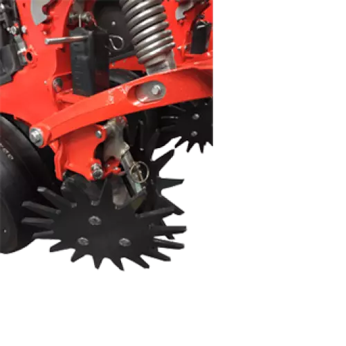 Obrotowy oczyszczacz bruzdy