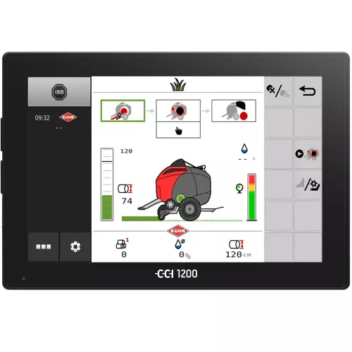 Les presses VB 7100 sont entièrement compatibles ISOBUS.