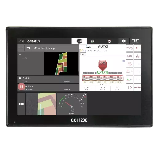 Terminal sterujący CCI 1200 z ekranem roboczym SITERA
