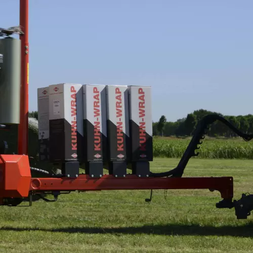 Supporto per 6 bobine di pellicola di riserva