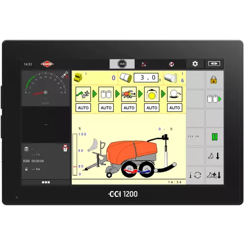 PROCESS VIEW informuje o aktualnym stanie procesów roboczych w maszynie.