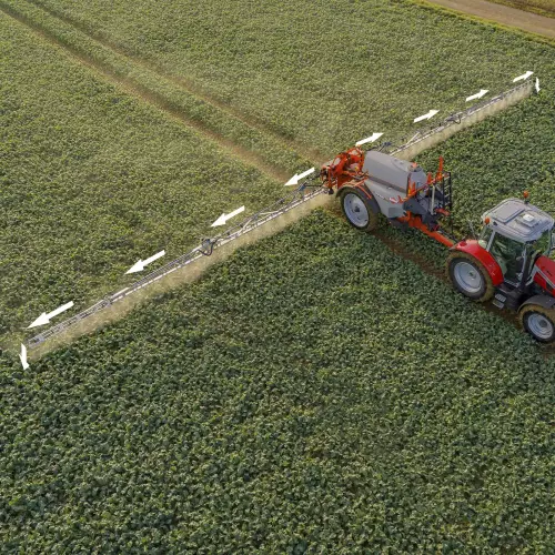 LEXIS 3000 na polu rzepaku