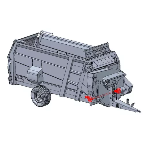 Dodatkowy silnik do zadawania kiszonki