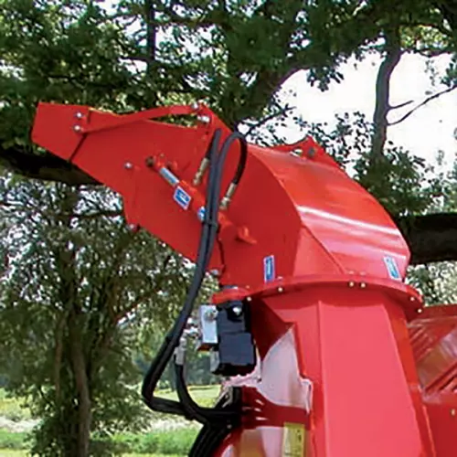 Widok na wyrzutnik obrotowy 300°