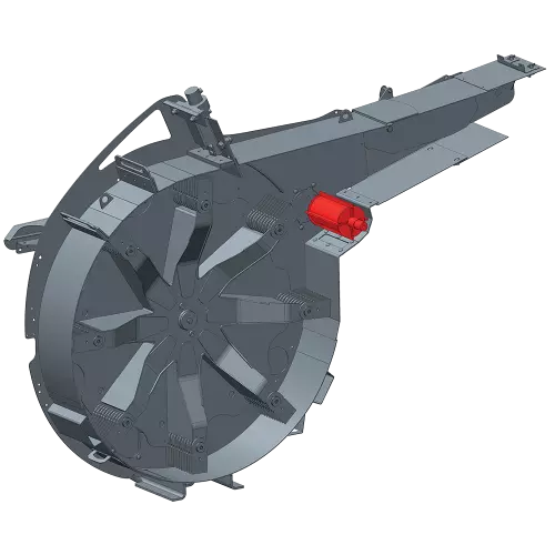 Widok 3D systemu ROTOFLEX 