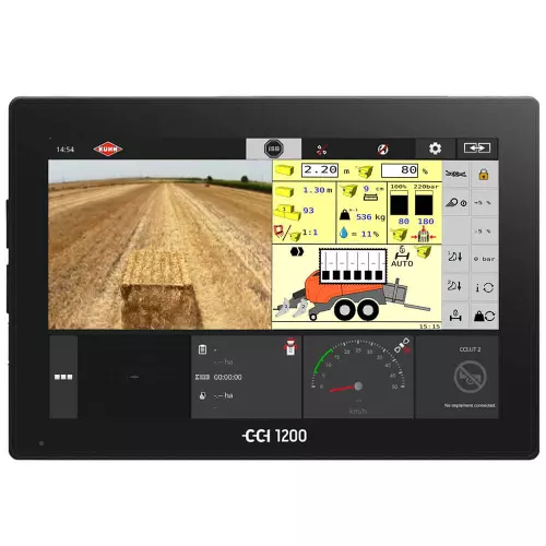 Wszystkie prasy KUHN LSB są kompatybilne z systemem ISOBUS.