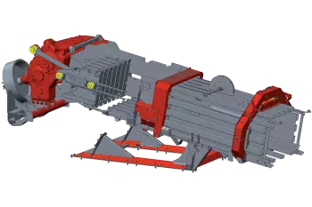 Ilustracja: powiększenie części maszyny SB 1270 X