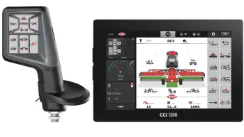 Terminal CCI 1200 z joystickiem CCI A3T. Łatwe przenoszenie danych bez użycia pamięci USB