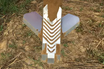 Dłuta 80 mm z lemieszami bocznymi z węglików pozwalają w pełni wykorzystać potencjał kultywatora CULTIMER.