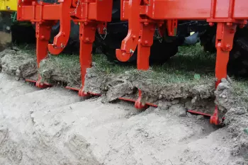 Rezultat prostej regulacji głębokości roboczej